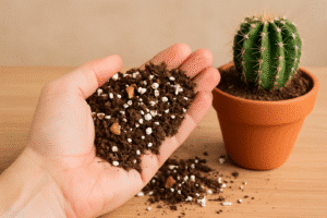 Plantar Cacto na Areia