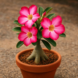 vaso mais adequado para rosa do deserto