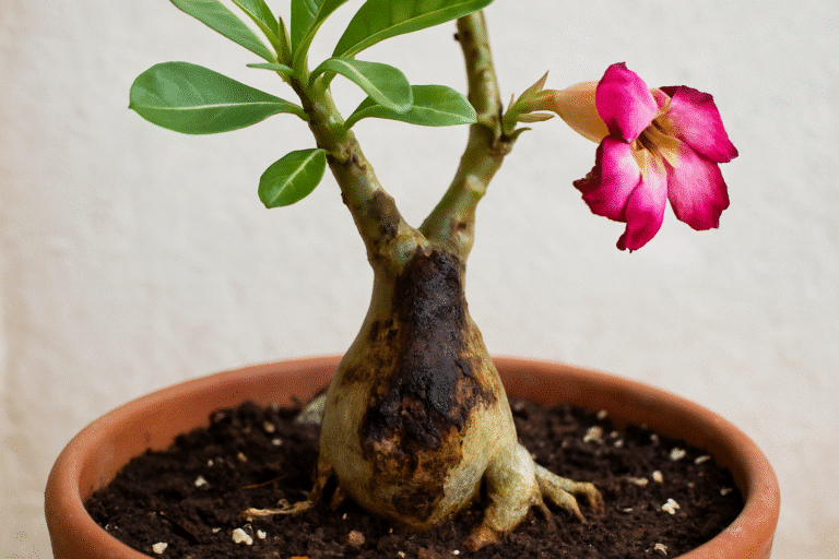 Rosa do Deserto apodrece
